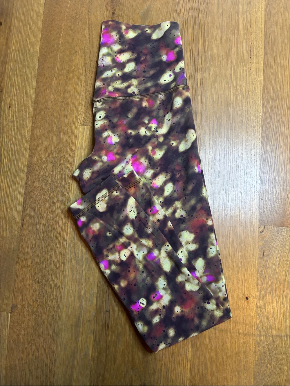 Lululemon Focus splatter Tie-Dye Active Leggings